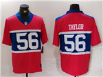 New York Giants #56 Lawrence Taylor Century Red Alternate Vapor F.U.S.E. Limited Jersey