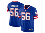 New York Giants #56 Lawrence Taylor Royal Classic Vapor Limited Jersey