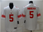 New York Giants #5 Kayvon Thibodeaux White Vapor Limited Jersey