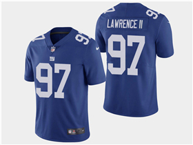 New York Giants #97 Dexter Lawrence II Blue Vapor Limited Jersey