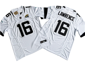 Jacksonville Jaguars #16 Trevor Lawrence White Vapor F.U.S.E. Limited Jersey