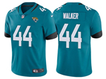 Jacksonville Jaguars #44 Travon Walker Teal Vapor Limited Jersey