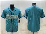 Jacksonville Jaguars Teal Baseball Cool Base Team Jersey