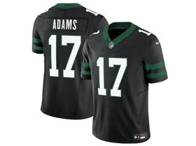 New York Jets #17 Davante Adams Black Vapor F.U.S.E. Limited Jersey