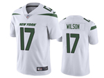 New York Jets #17 Garrett Wilson White Vapor Limited Jersey