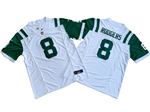 New York Jets #8 Aaron Rodgers White Classic Vapor F.U.S.E. Limited Jersey