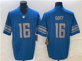 Detroit Lions #16 Jared Goff Blue Vapor F.U.S.E. Limited Jersey