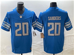 Detroit Lions #20 Barry Sanders Blue Vapor F.U.S.E. Limited Jersey