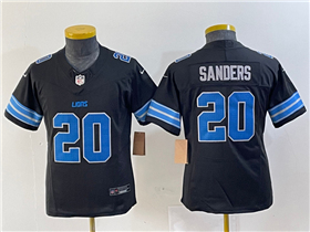 Detroit Lions #20 Barry Sanders Youth 2024 Black Vapor F.U.S.E. Limited Jersey