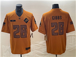 Detroit Lions #26 Jahmyr Gibbs 2023 Brown Salute To Service Limited Jersey