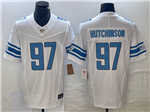 Detroit Lions #97 Aidan Hutchinson White Vapor F.U.S.E. Limited Jersey