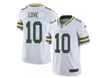 Green Bay Packers #10 Jordan Love Youth White Vapor Limited Jersey