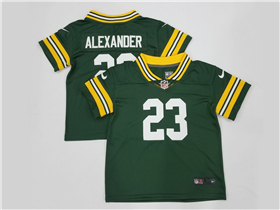 Green Bay Packers #23 Jaire Alexander Toddler Green Vapor Limited Jersey