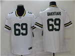 Green Bay Packers #69 David Bakhtiari White Vapor Limited Jersey