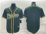 Green Bay Packers Green Baseball Cool Base Team Jersey