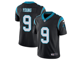 Carolina Panthers #9 Bryce Young Black Vapor Limited Jersey