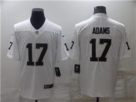 Las Vegas Raiders #17 Davante Adams White Vapor Limited Jersey