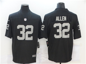 Las Vegas Raiders #32 Marcus Allen Black Vapor Limited Jersey