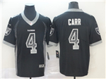 Las Vegas Raiders #4 Derek Carr Navy Drift Fashion Limited Jersey