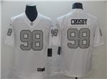 Las Vegas Raiders #98 Maxx Crosby White Color Rush Limited Jersey