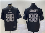 Las Vegas Raiders #98 Maxx Crosby Black Vapor Impact Limited Jersey