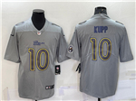 Los Angeles Rams #10 Cooper Kupp Gray Atmosphere Fashion Limited Jersey