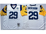 Los Angeles Rams #29 Eric Dickerson White Throwback Jersey