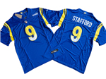 Los Angeles Rams #9 Matthew Stafford Royal Vapor F.U.S.E. Limited Jersey