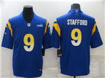 Los Angeles Rams #9 Matthew Stafford Royal Vapor Limited Jersey