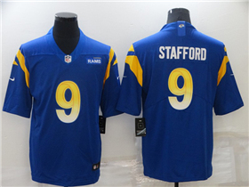 Los Angeles Rams #9 Matthew Stafford Royal Vapor Limited Jersey