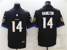 Baltimore Ravens #14 Kyle Hamilton Black Vapor Limited Jersey