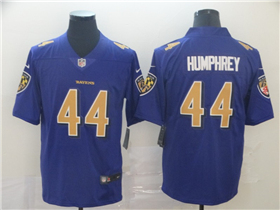 Baltimore Ravens #44 Marlon Humphrey Color Rush Purple Limited Jersey