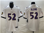 Baltimore Ravens #52 Ray Lewis White Vapor Limited Jersey