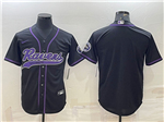 Baltimore Ravens Black Baseball Cool Base Team Jersey