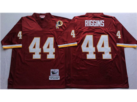 Washington Redskins #44 John Riggins Throwback Burgundy Jersey