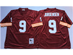 Washington Redskins #9 Sonny Jurgensen 1974 Throwback Burgundy Jersey