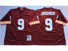 Washington Redskins #9 Sonny Jurgensen 1974 Throwback Burgundy Jersey