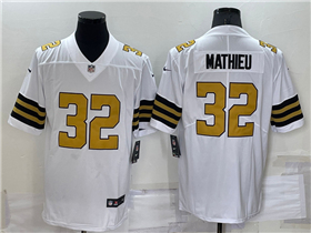 New Orleans Saints #32 Tyrann Mathieu White Color Rush Limited Jersey