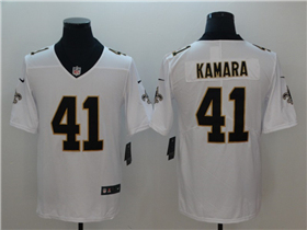 New Orleans Saints #41 Alvin Kamara White Vapor Limited Jersey