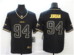 New Orleans Saints #94 Cameron Jordan Black Gold Vapor Limited Jersey