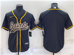 New Orleans Saints Black Baseball Cool Base Team Jersey