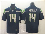 Seattle Seahawks #14 DK Metcalf Blue Vapor Limited Jersey