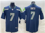 Seattle Seahawks #7 Geno Smith Blue Vapor Limited Jersey