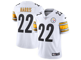 Pittsburgh Steelers #22 Najee Harris Youth White Vapor Limited Jersey