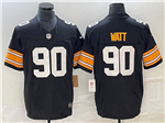 Pittsburgh Steelers #90 T.J. Watt Alternate Black Vapor F.U.S.E. Limited Jersey