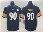 Pittsburgh Steelers #90 T.J. Watt Black Vapor F.U.S.E. Limited Jersey