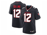 Houston Texans #12 Nico Collins 2024 Navy Vapor Limited Jersey