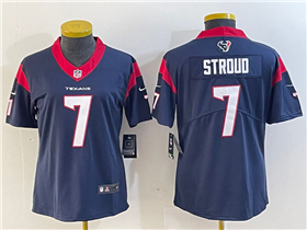 Houston Texans #7 C.J. Stroud Women's Navy Vapor Limited Jersey