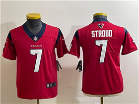 Houston Texans #7 C.J. Stroud Youth Red Vapor Limited Jersey