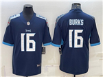 Tennessee Titans #16 Treylon Burks Navy Blue Vapor Limited Jersey